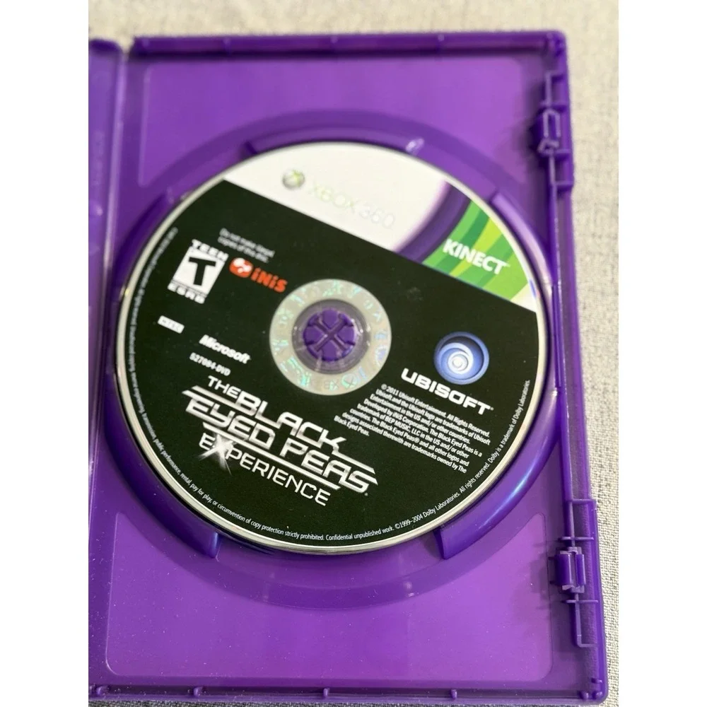 The Black Eyed Peas Experience - Xbox 360 Kinect Xbox 360 Video Game 2011